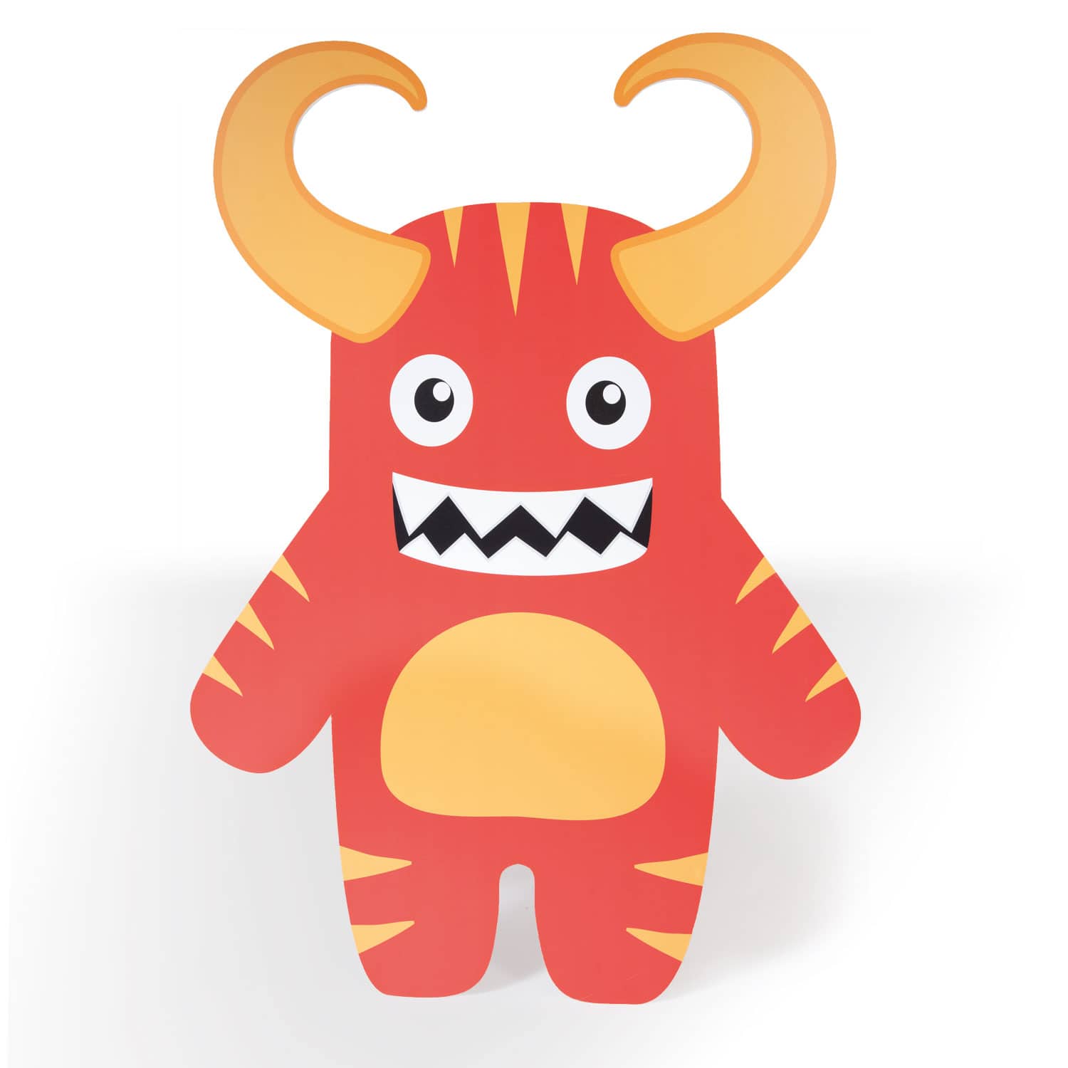 Monster rot Flachware