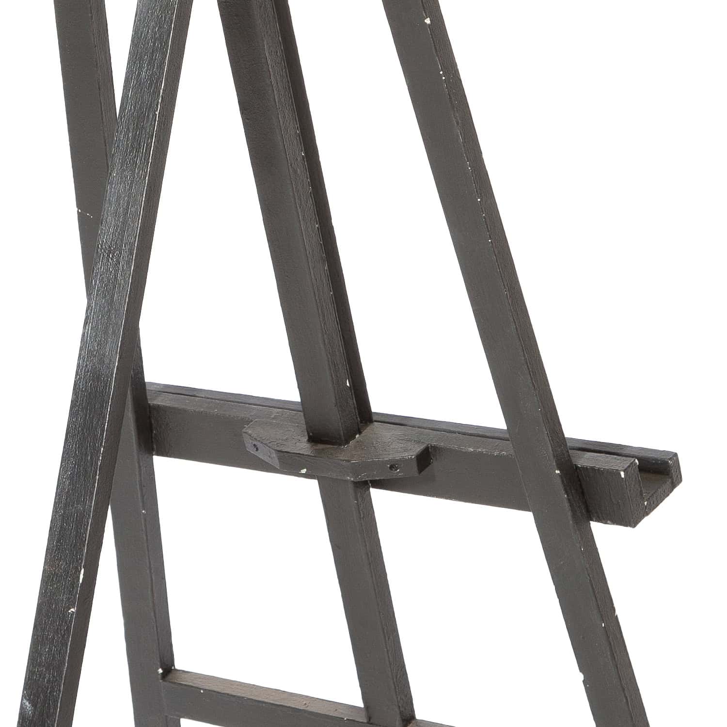 Staffelei Vintage, Schwarz, Holz – Bild 3