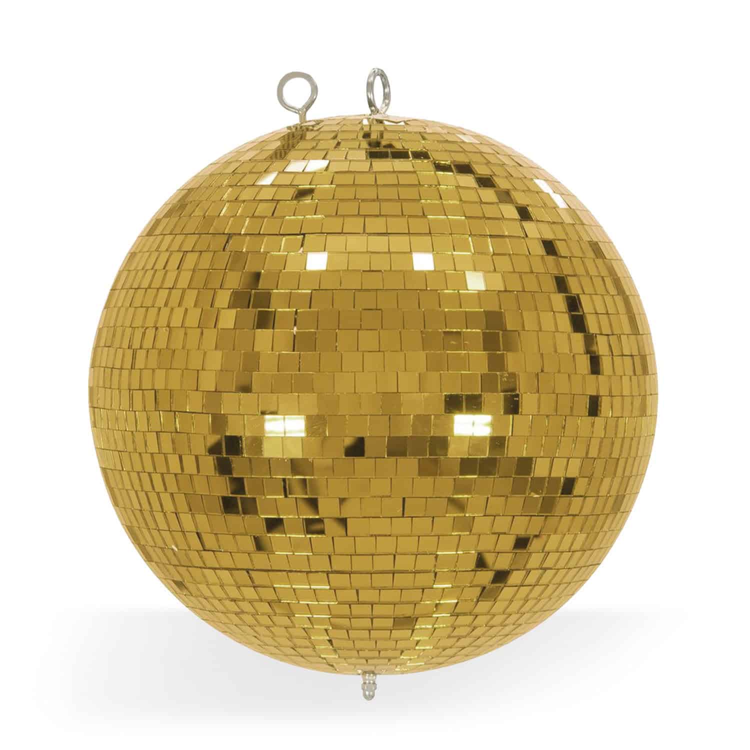 Discokugel gold