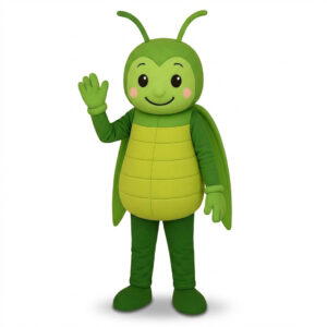 Grashüpfer Maskottchen Kostüm