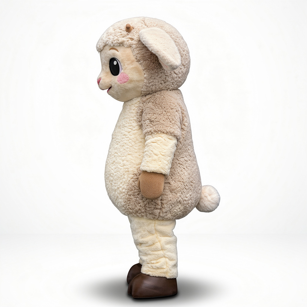 Schaf Maskottchen Kostüm – Bild 3